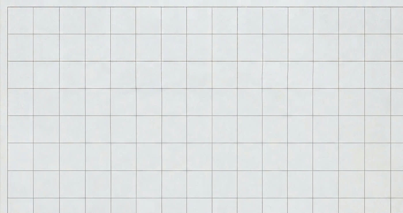 A blank blueprint grid